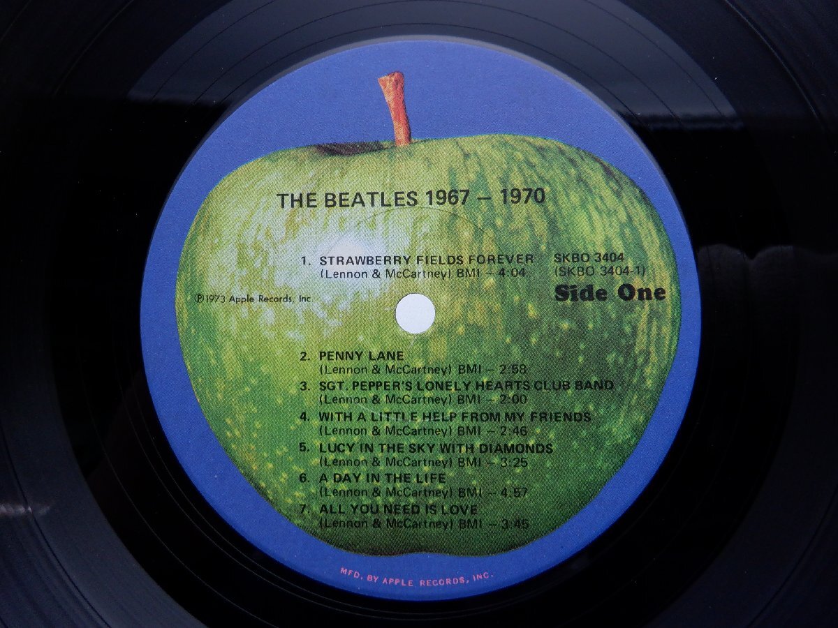 The Beatles(ビートルズ)「1967-1970」LP（12インチ）/Capitol Records(SKBO 3404)/洋楽ロックの画像2