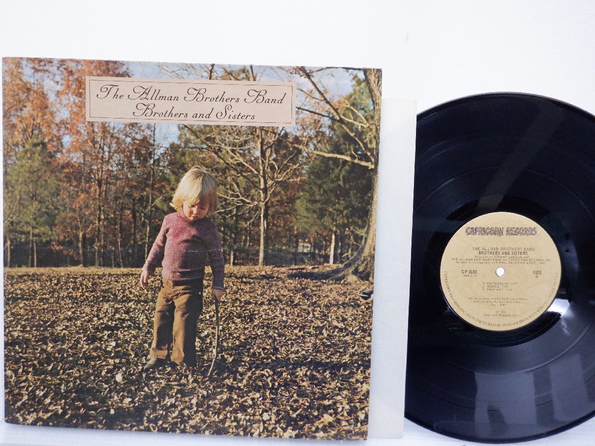 The Allman Brothers Band「Brothers And Sisters」LP（12インチ）/Capricorn Records(CP 0111)/Rockの画像1