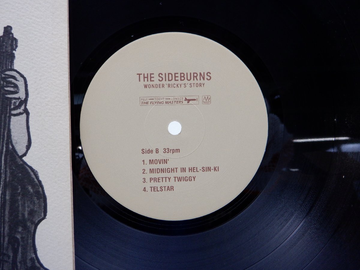 The Sideburns「Wonder Ricky's Story」LP（12インチ）/Olive Disk & Records(ORMR-2408)/レゲエ_画像2