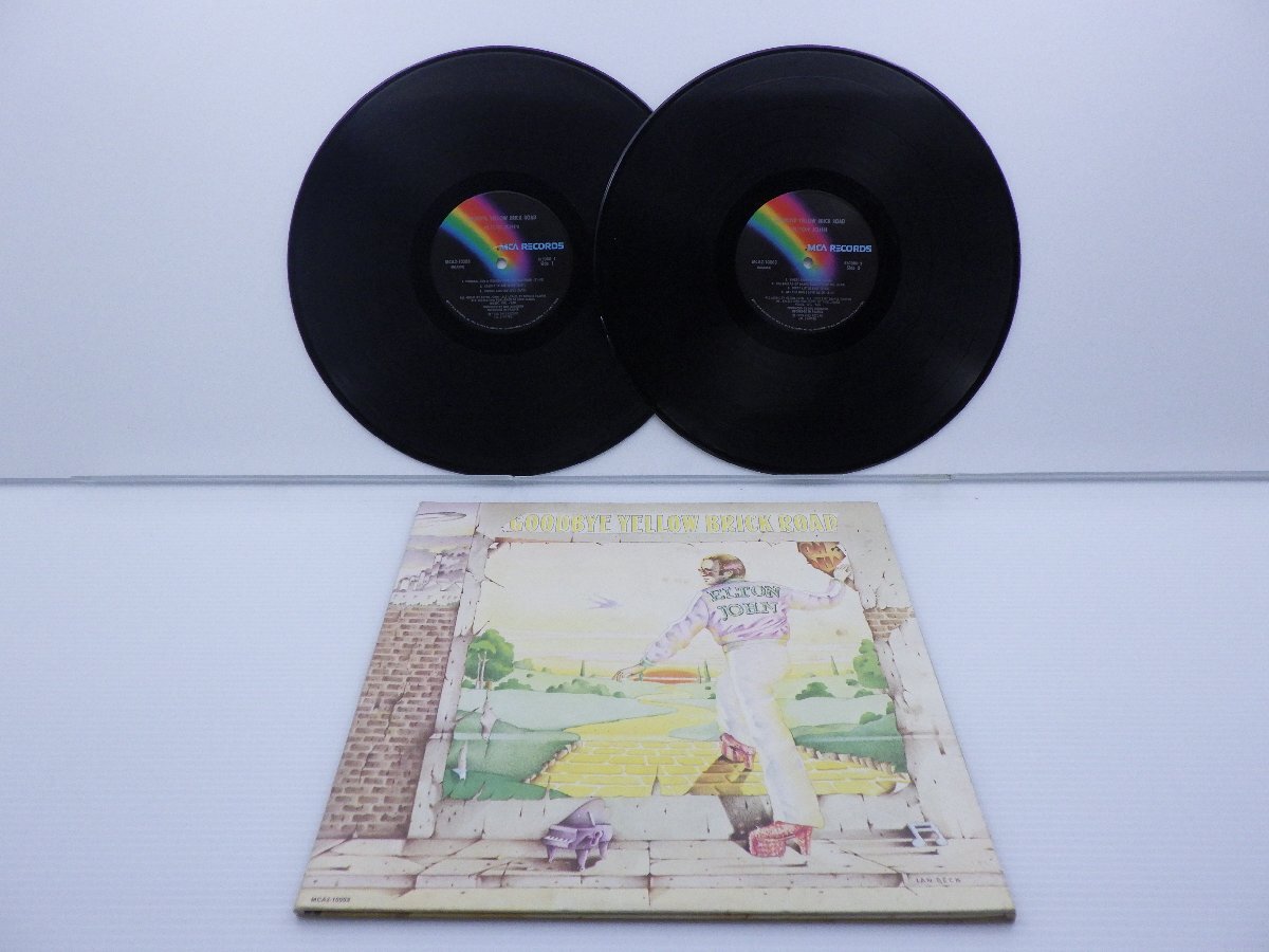 【US盤】Elton John(エルトン・ジョン)「Goodbye Yellow Brick Road」LP/MCA Records(MCA2-10003)/ロック_画像1