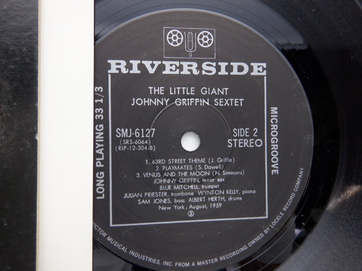 Johnny Griffin「The Little Giant」LP（12インチ）/Riverside Records(SMJ-6127)/Jazzの画像2