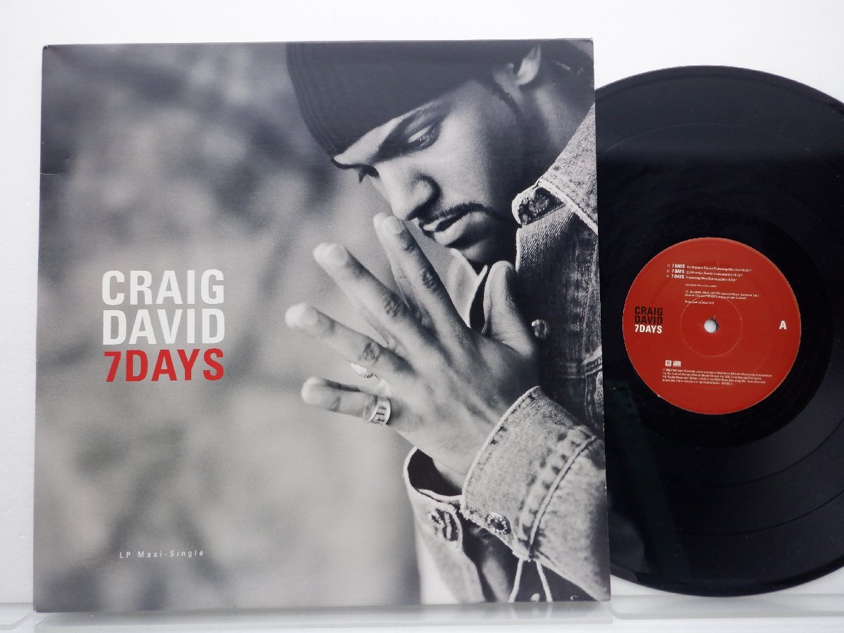 Craig David「7 Days」LP（12インチ）/Atlantic(85232-0)/ヒップホップの画像1