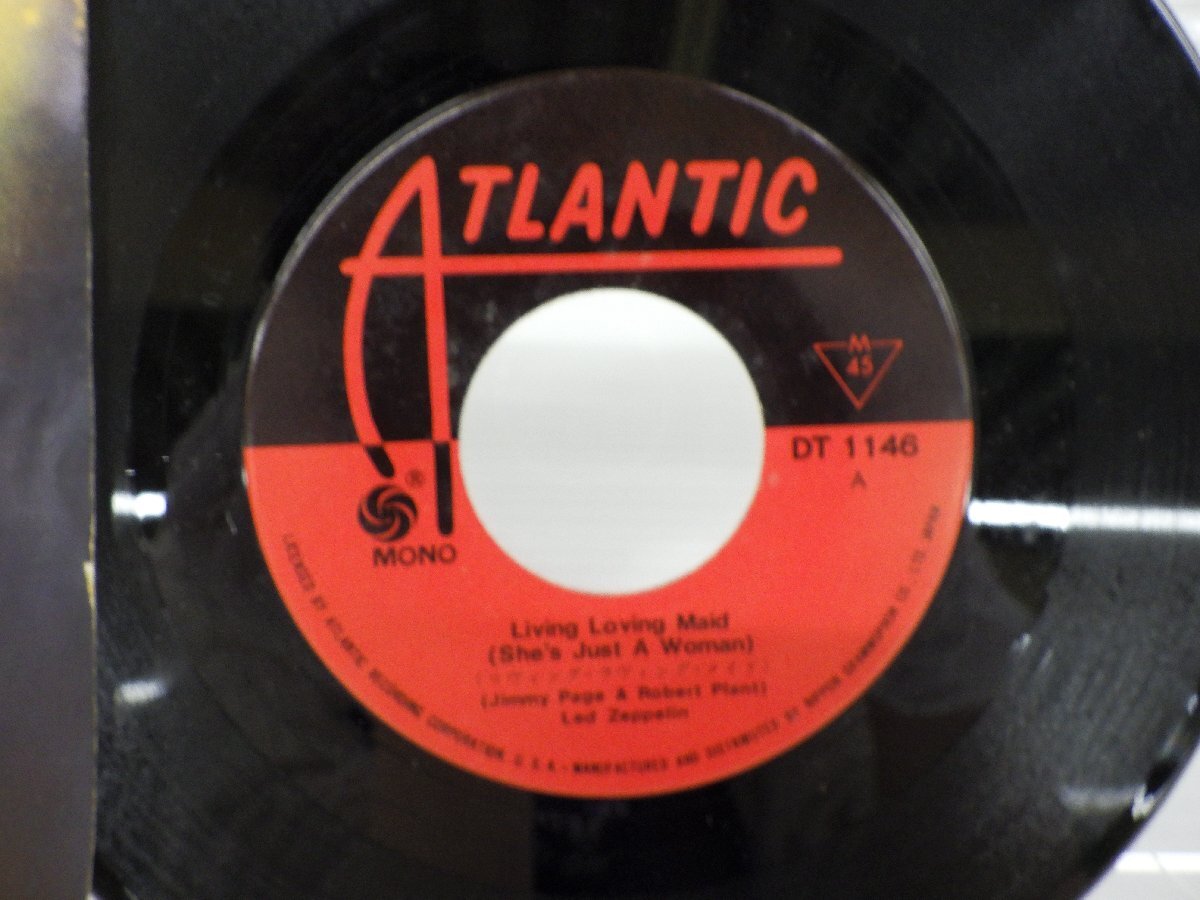 Led Zeppelin(レッド・ツェッペリン)「Living Loving Maid (She's Just A Woman) / Bring It On Home 」Atlantic(DT 1146)/ロックの画像2