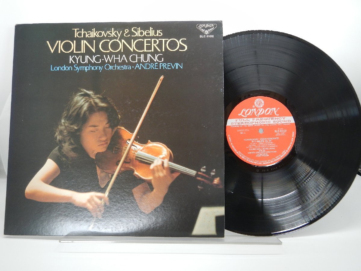 Tchaikovsky /Pyotr Ilyich Tchaikovsky「Violin Concertos」LP（12インチ）/London Records(SLC 8102)/クラシックの画像1