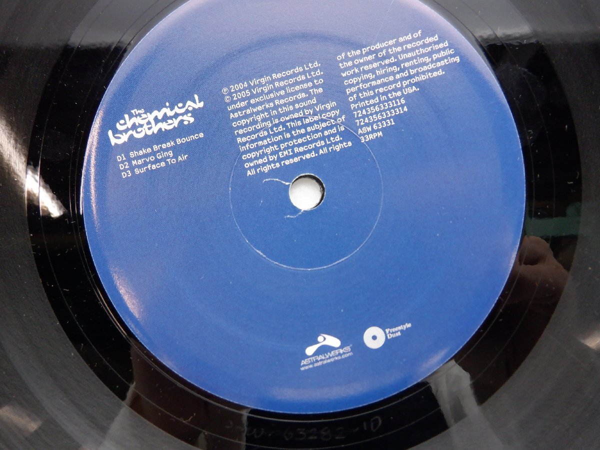 The Chemical Brothers(ケミカルブラザーズ)「Push The Button(プッシュ・ザ・ボタン)」LP（12インチ）/Astralwerks(ASW 63331)/ロックの画像2