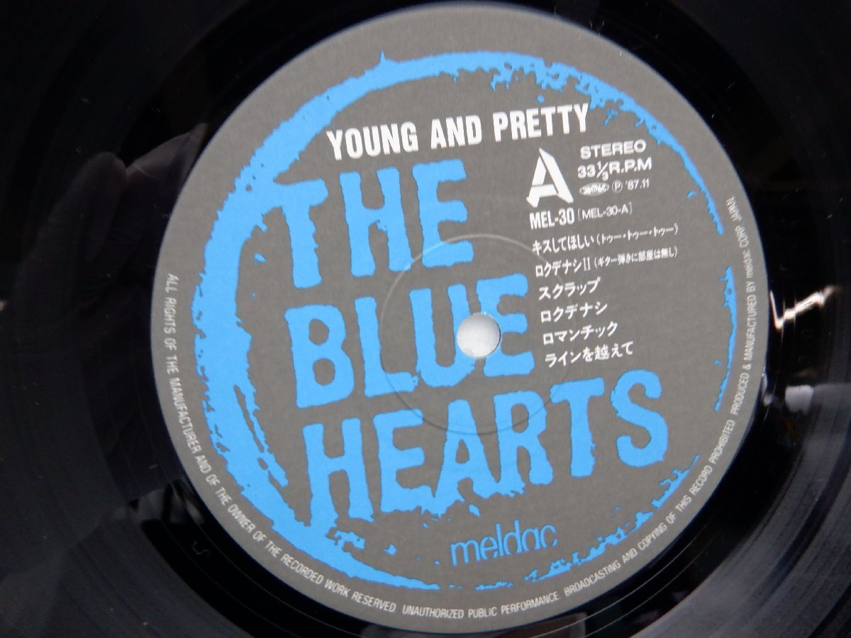 The Blue Hearts(ザ・ブルーハーツ)「Young And Pretty」LP（12インチ）/Meldac(MEL-30)/Rockの画像2