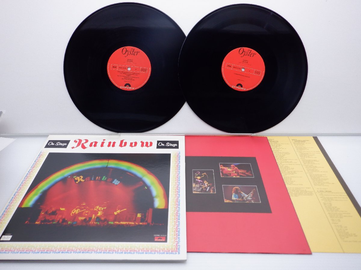Rainbow(レインボー)「On Stage(オン・ステージ)」LP（12インチ）/Oyster(MWZ 8103/04)/洋楽ロックの画像1