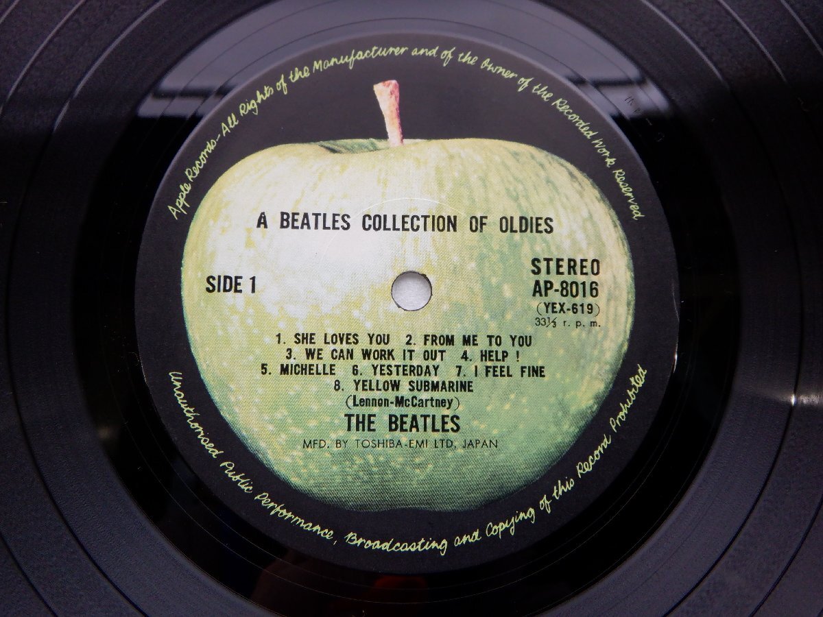 The Beatles(ビートルズ)「A Beatles Collection Of Oldies(オールディーズ)」LP（12インチ）/Apple Records(AP-8016)/ロックの画像2