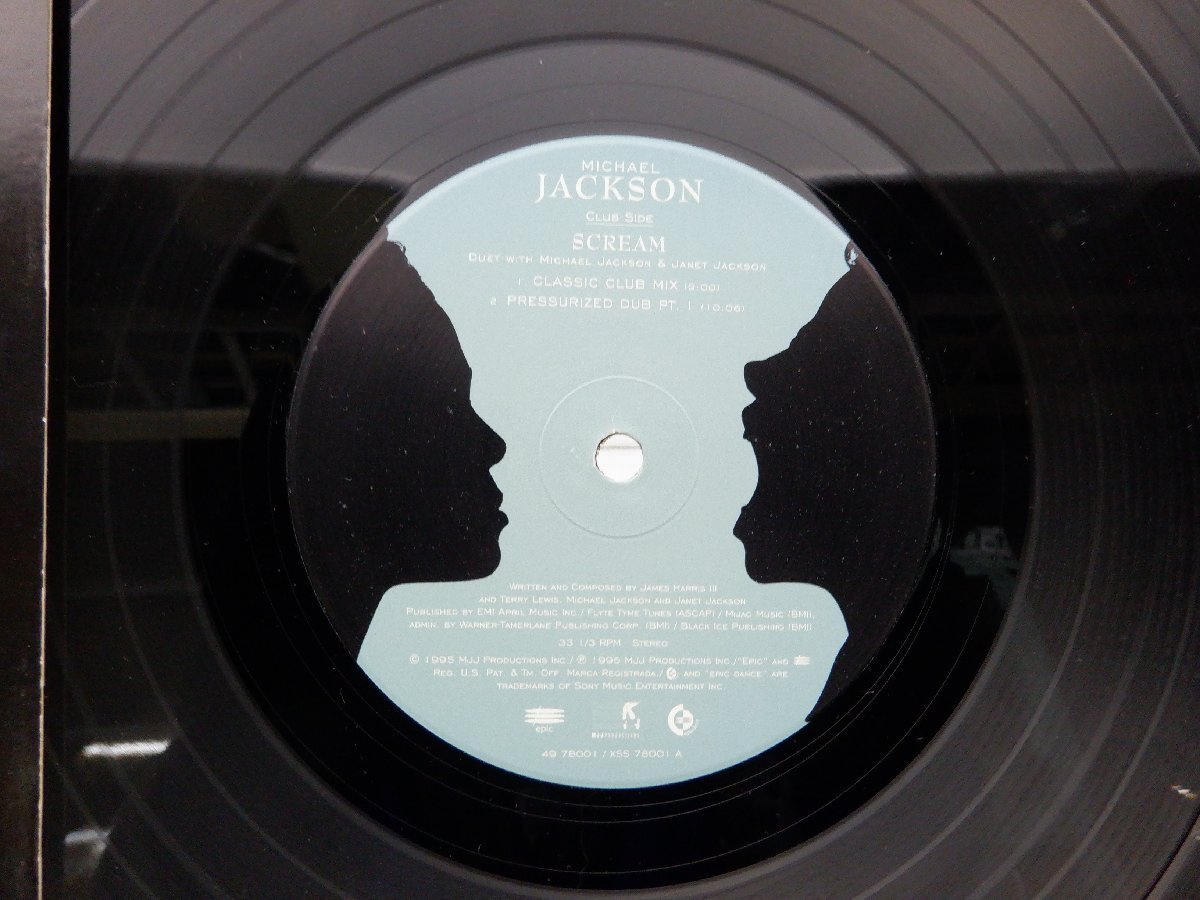 Michael Jackson「Scream / Childhood」LP（12インチ）/Epic(49 78001)/ファンクソウル_画像2