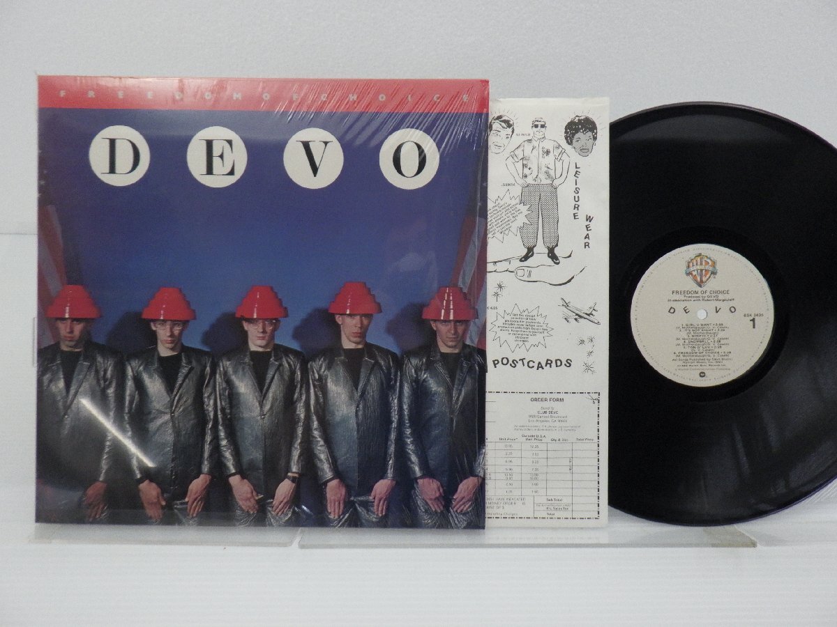 Devo「Freedom Of Choice」LP（12インチ）/Warner Bros. Records(BSK 3435)/洋楽ポップスの画像1
