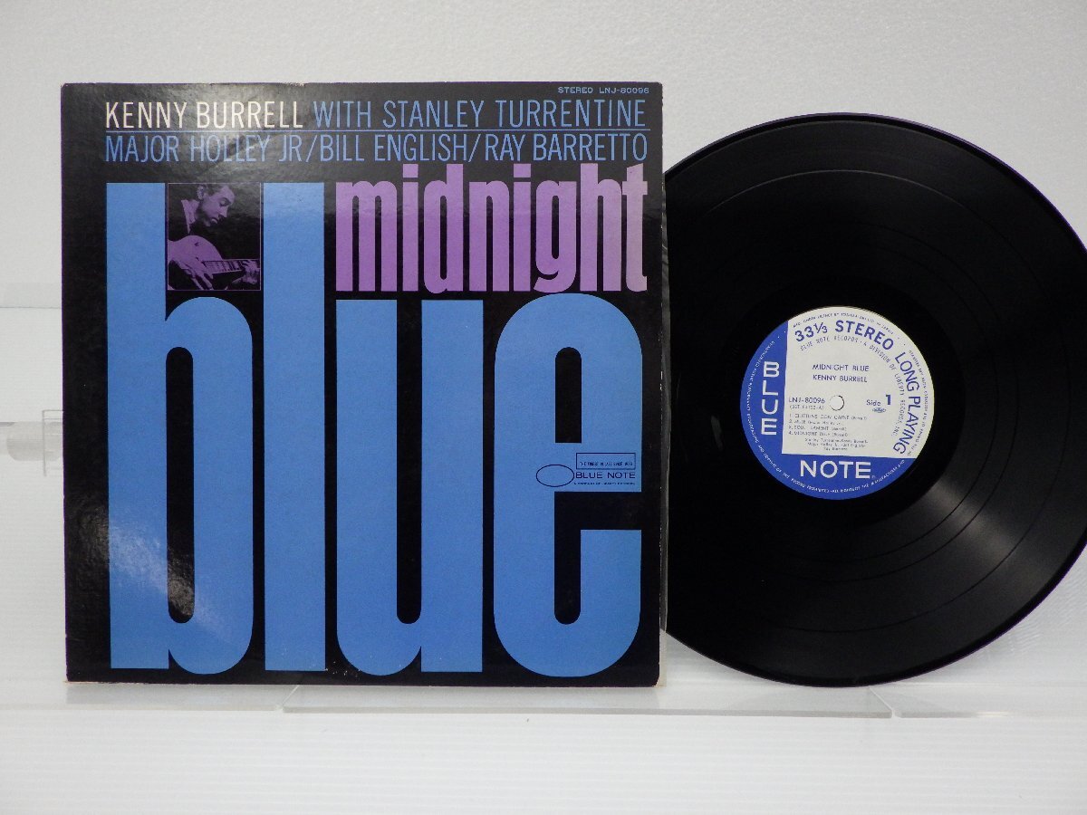 Kenny Burrell(ケニー・バレル)「Midnight Blue(ミッドナイト・ブルー)」LP（12インチ）/Blue Note(LNJ-80096)/Jazzの画像1