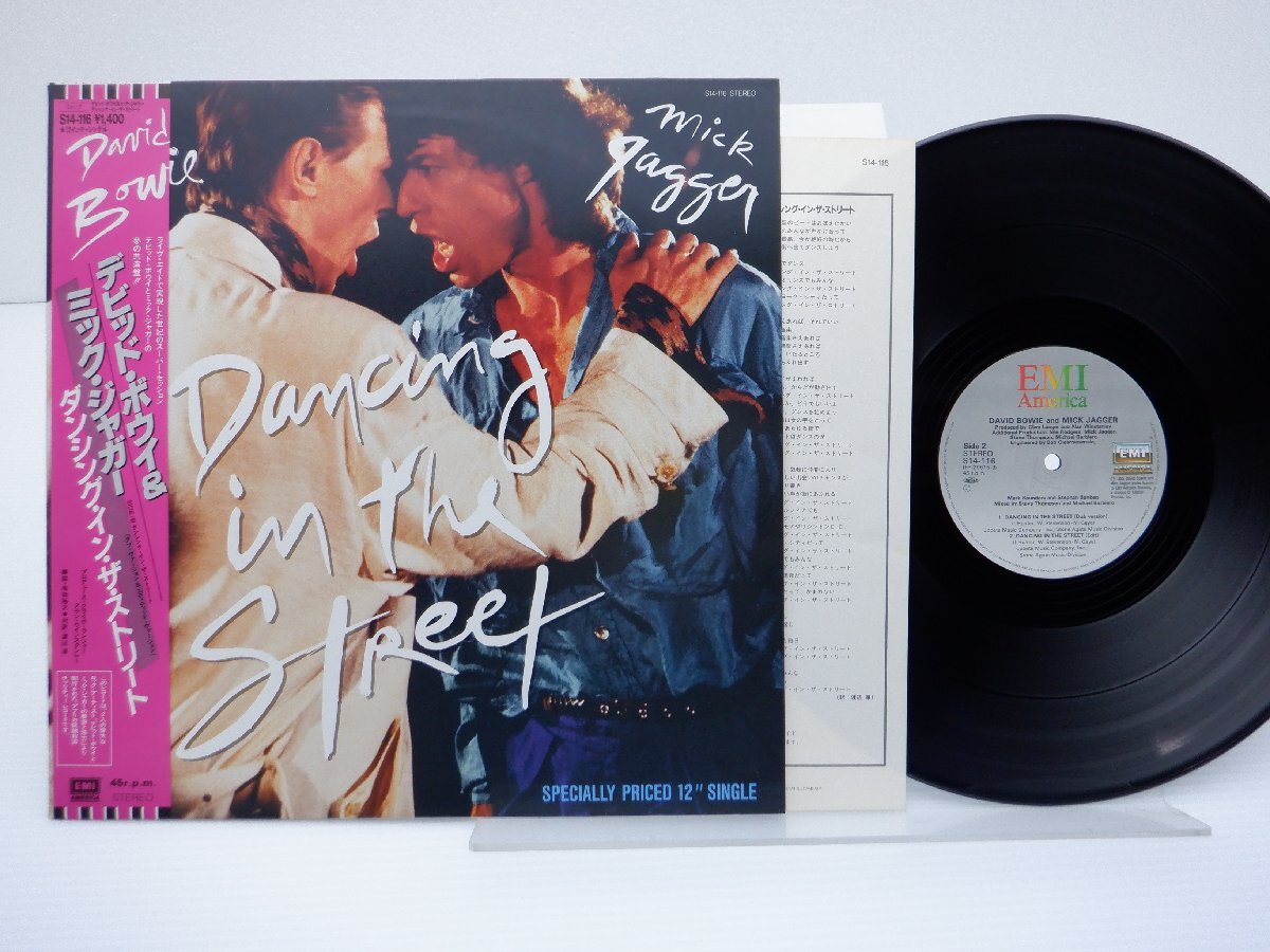David Bowie「Dancing In The Street」LP（12インチ）/EMI America(S14-116)/洋楽ロック_画像1