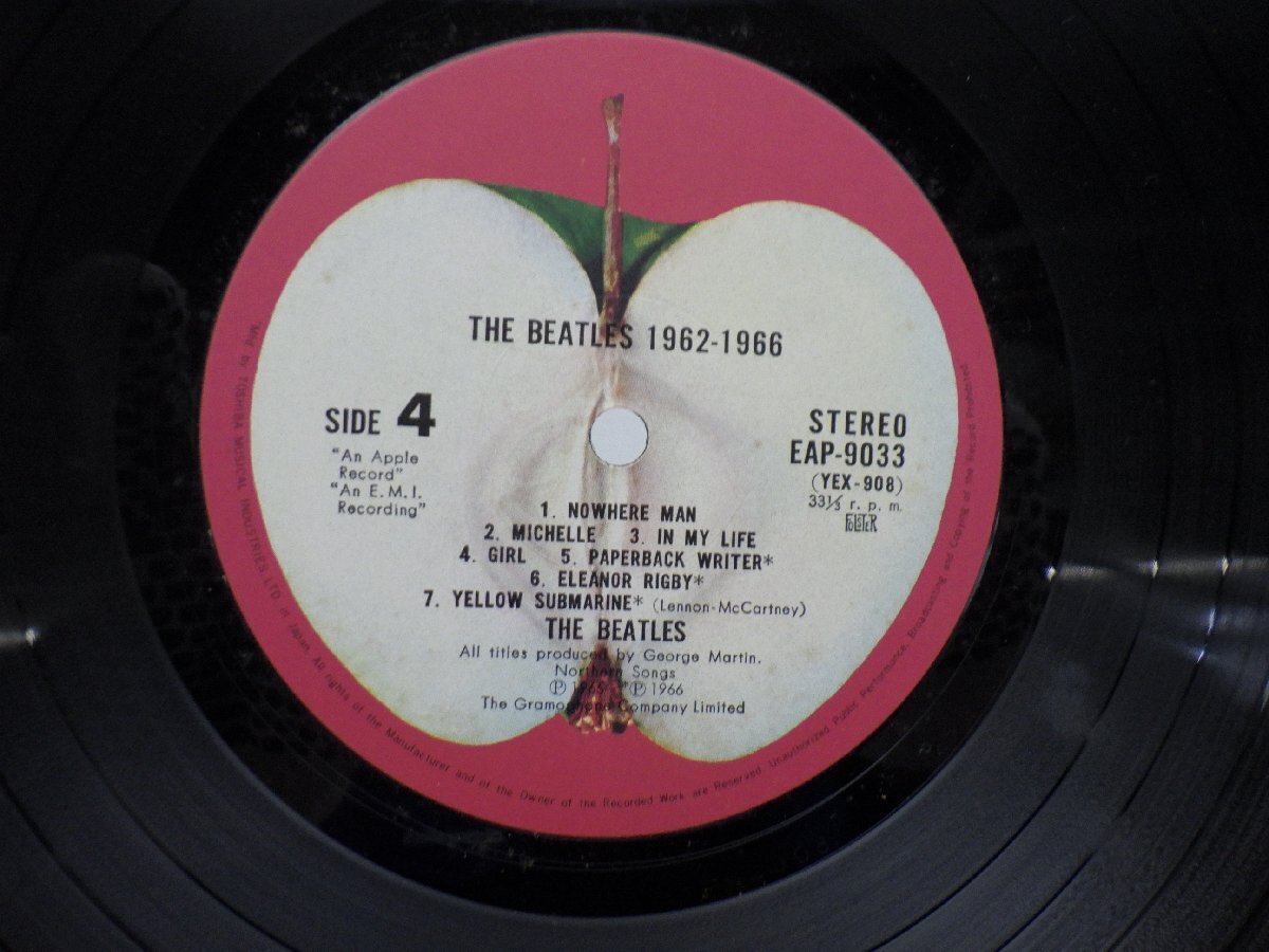 The Beatles(ビートルズ)「1962-1966」LP（12インチ）/Apple Records(EAP-9032B)/ロック_画像2