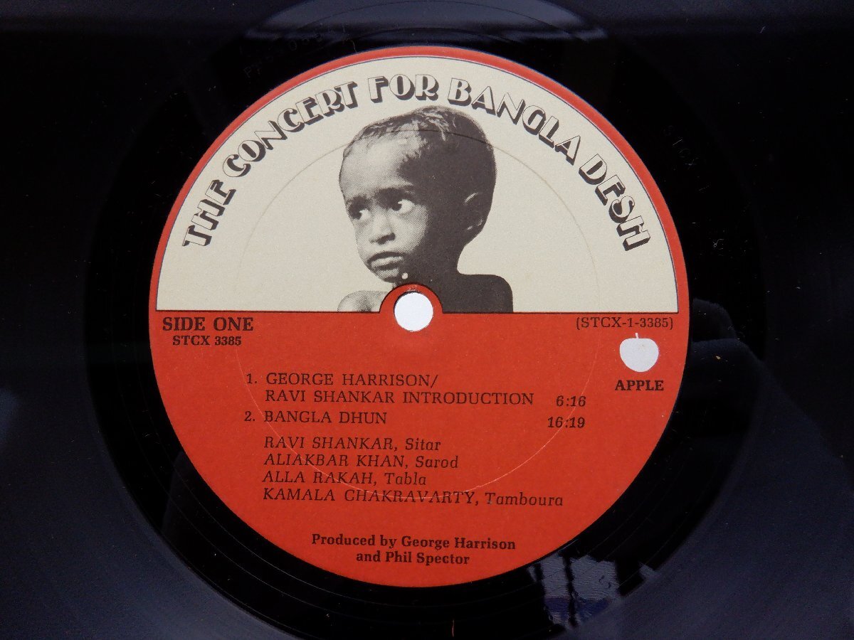 V.A.(ジョージ・ハリスン)「The Concert For Bangla Desh」LP（12インチ）/Apple Records(STCX 3385)/Rock_画像2