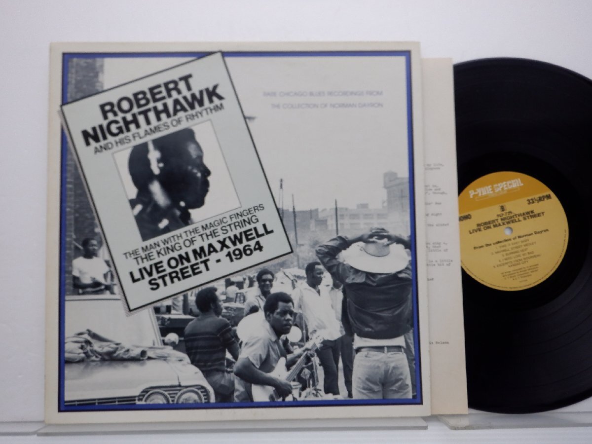 Robert Nighthawk「Live On Maxwell Street - 1964」LP（12インチ）/P-Vine Special(PLP-729)/Bluesの画像1