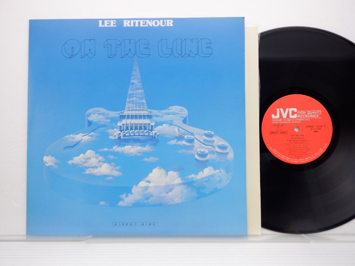 Lee Ritenour(リー・リトナー)「On The Line(オン・ザ・ライン)」LP（12インチ）/JVC(VIDC-5)/ジャズの画像1