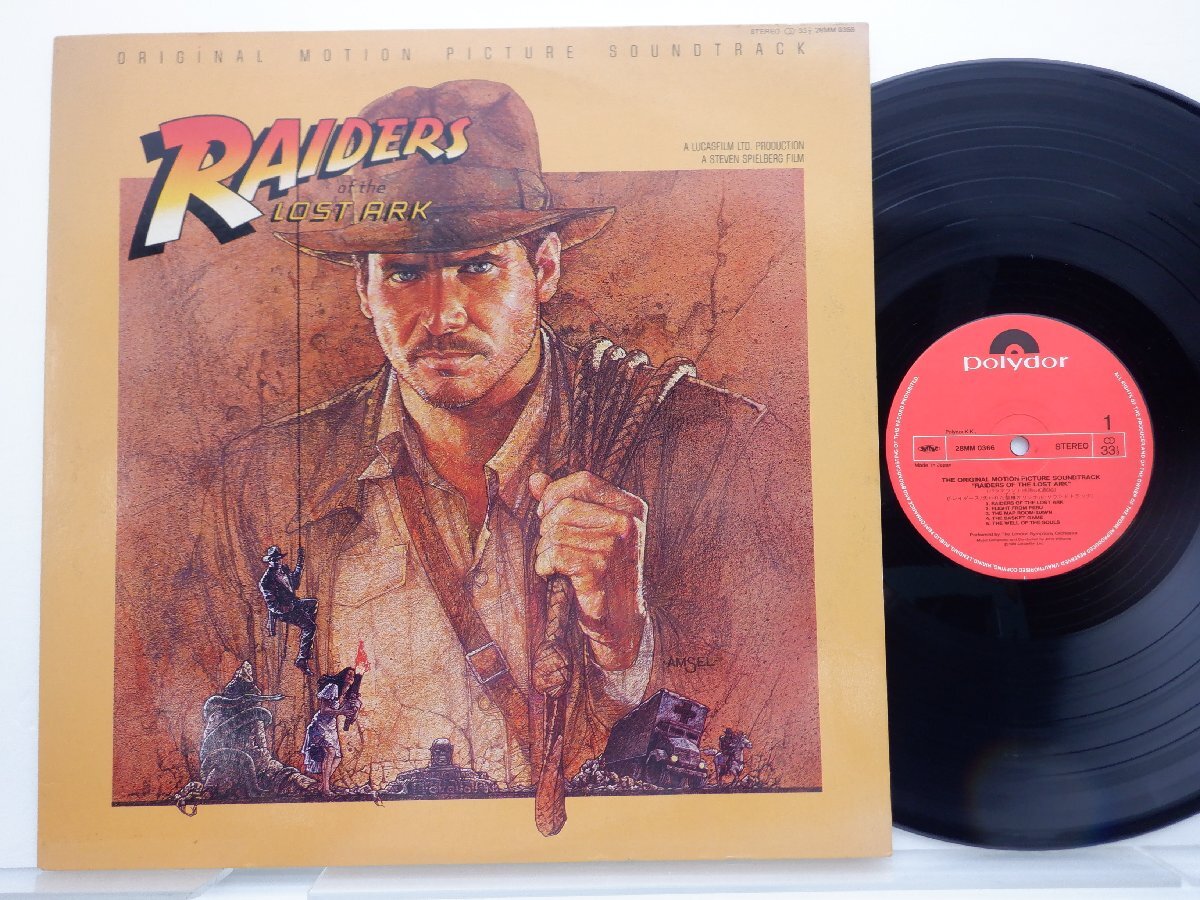 Raiders Of The Lost Arc「Original Motion Picture Soundtrack」LP/Polydor(28MM 0366)/テレビ映画舞台音楽_画像1