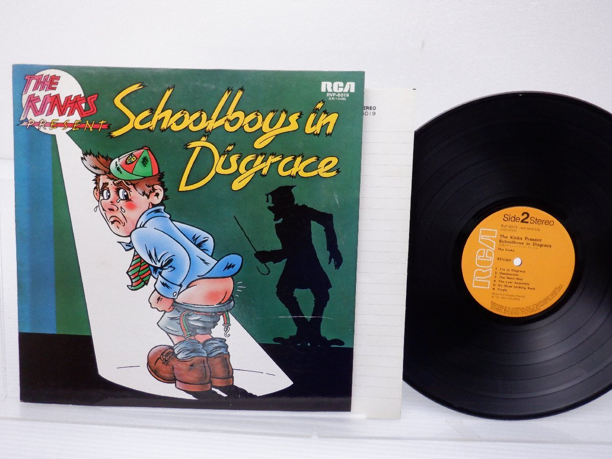 【国内盤】The Kinks(ザ・キンクス)「Schoolboys In Disgrace(不良少年のメロディ)」LP（12インチ）/RCA(RVP-6019)/Rockの画像1