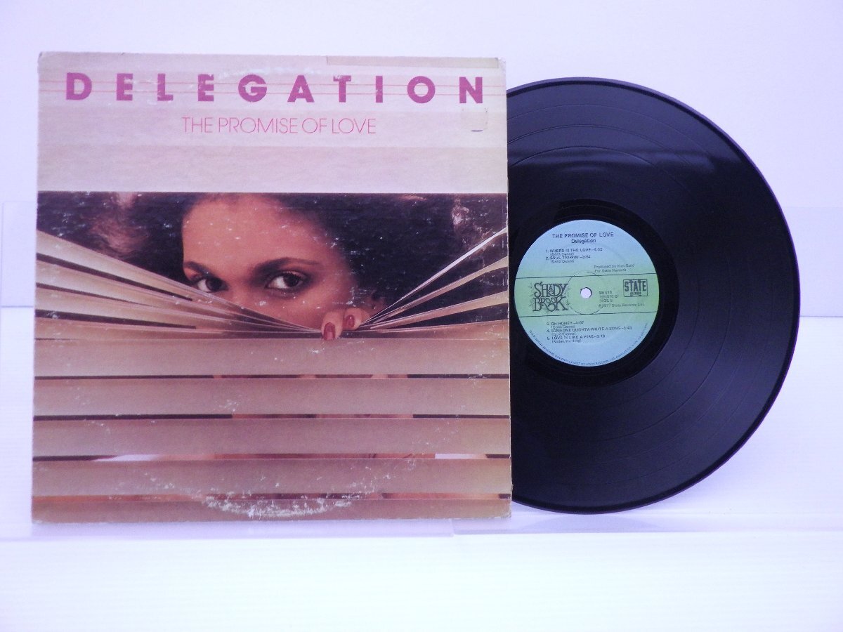 【US盤】Delegation「The Promise Of Love」LP（12インチ）/Shadybrook Records(SB-010)/Funk / Soulの画像1