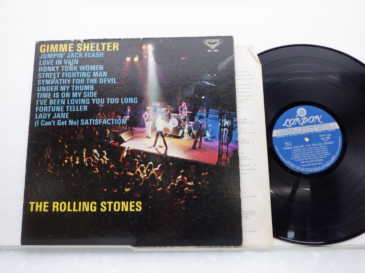 The Rolling Stones(ローリング・ストーンズ)「Gimme Shelter(ギミー・シェルターー)」LP（12インチ）/London Records(SLC-380)/ロック_画像1