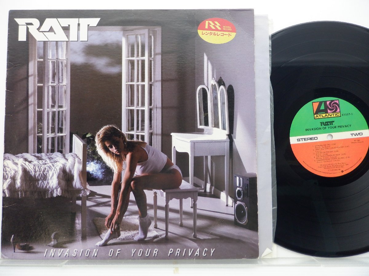 Ratt「Invasion Of Your Privacy」LP（12インチ）/Atlantic(7 81257-1)/Rockの画像1