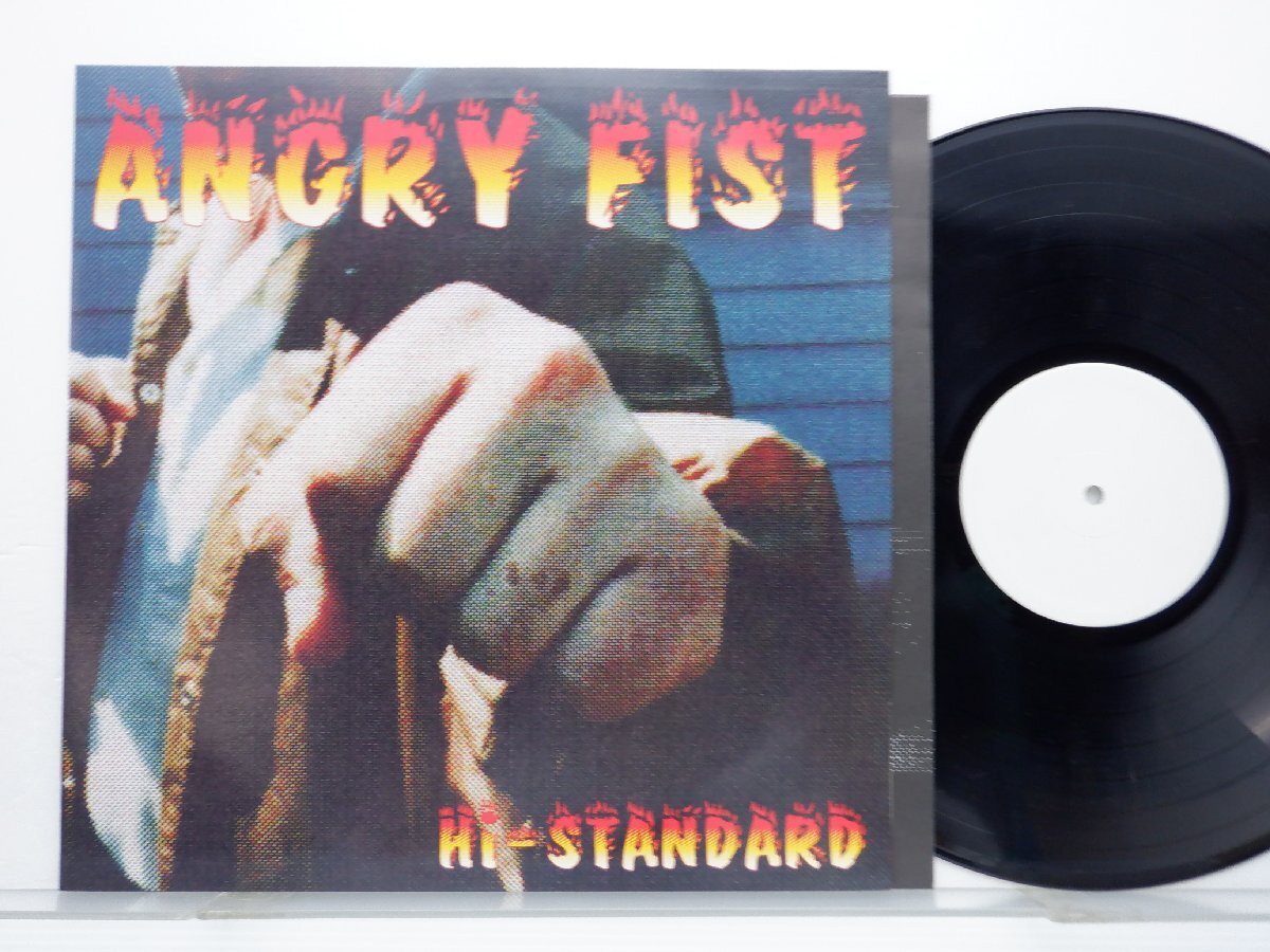 Hi-Standard(ハイスタンダード)「Angry Fist」LP（12インチ）/Pizza Of Death Records(POD-009)/Rockの画像1