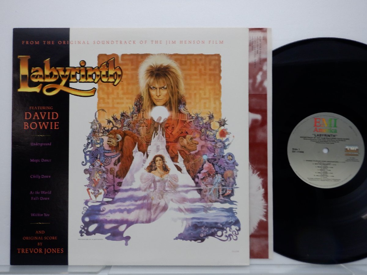 David Bowie「Labyrinth (From The Original Soundtrack Of The Jim Henson Film)」LP（12インチ）/EMI America(SV-17206)/洋楽ロック_画像1