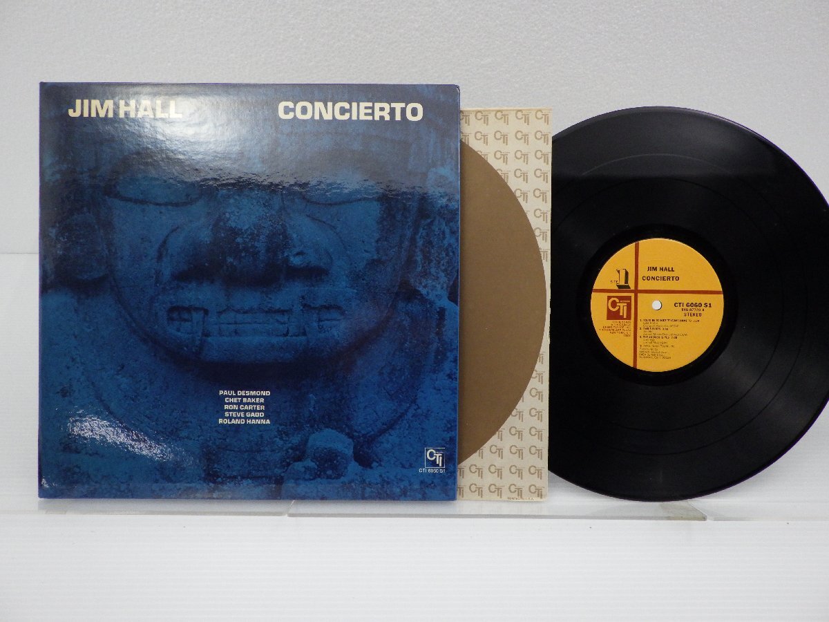 Jim Hall(ジム・ホール)「Concierto」LP（12インチ）/CTI Records(CTI 6060 S1)/ジャズの画像1