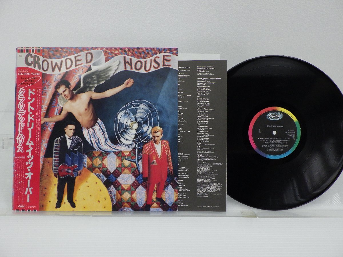 Crowded House(クラウデッド・ハウス)「Crowded House」LP（12インチ）/Capitol Records(ECS-91219)/Electronic_画像1