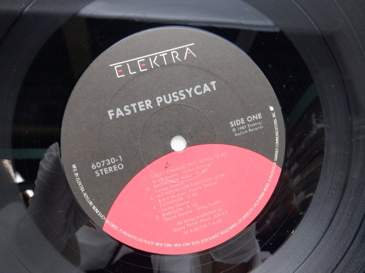Faster Pussycat「Faster Pussycat」LP（12インチ）/Elektra(9 60730-1)/洋楽ロックの画像2