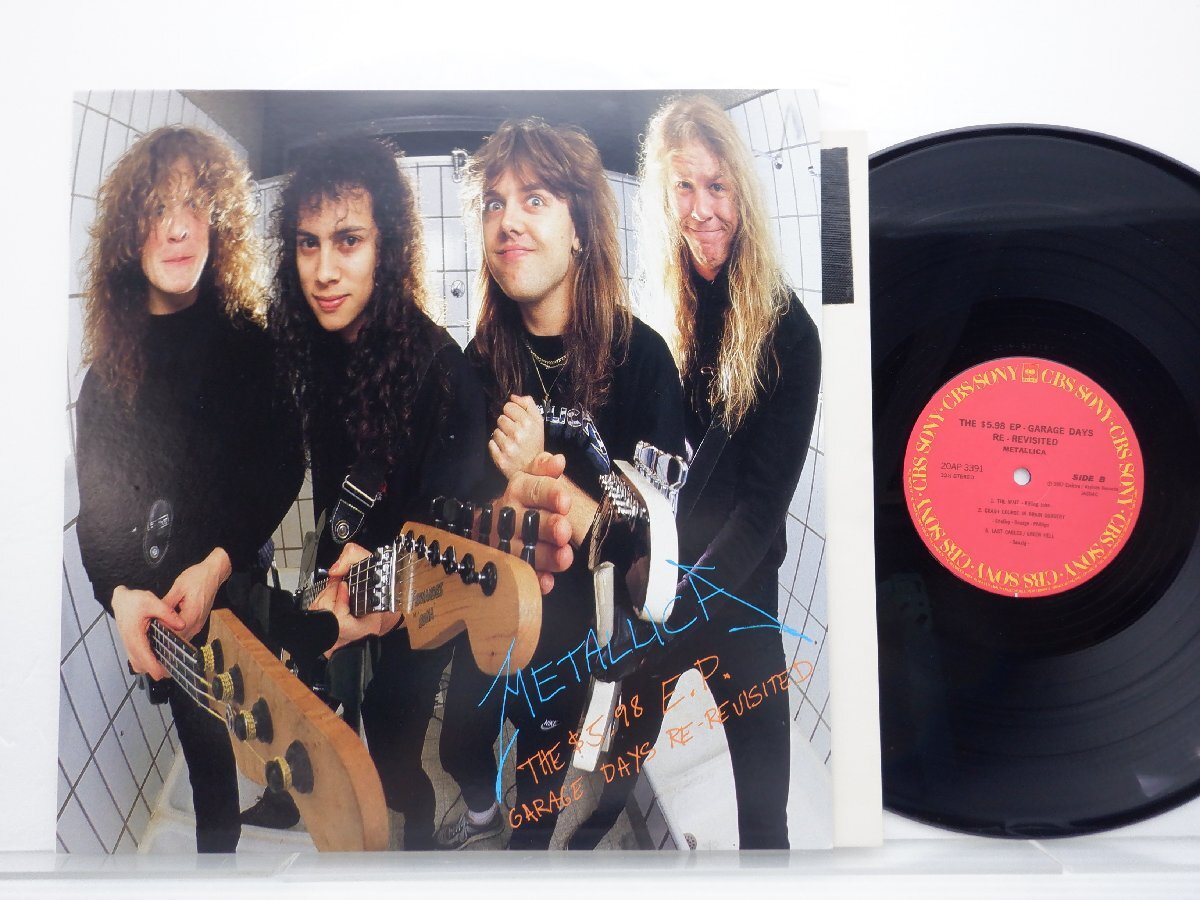 Metallica「The $5.98 E.P. - Garage Days Re-Revisited」LP（12インチ）/CBS/Sony(20AP 3391)/Rockの画像1