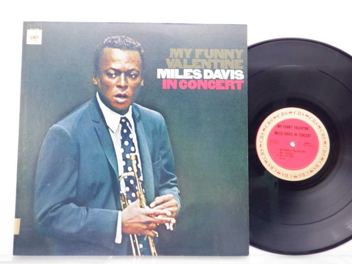 Miles Davis(マイルス・デイヴィス)「My Funny Valentine - Miles Davis In Concert」LP（12インチ）/Columbia(PC 9106)/ジャズの画像1