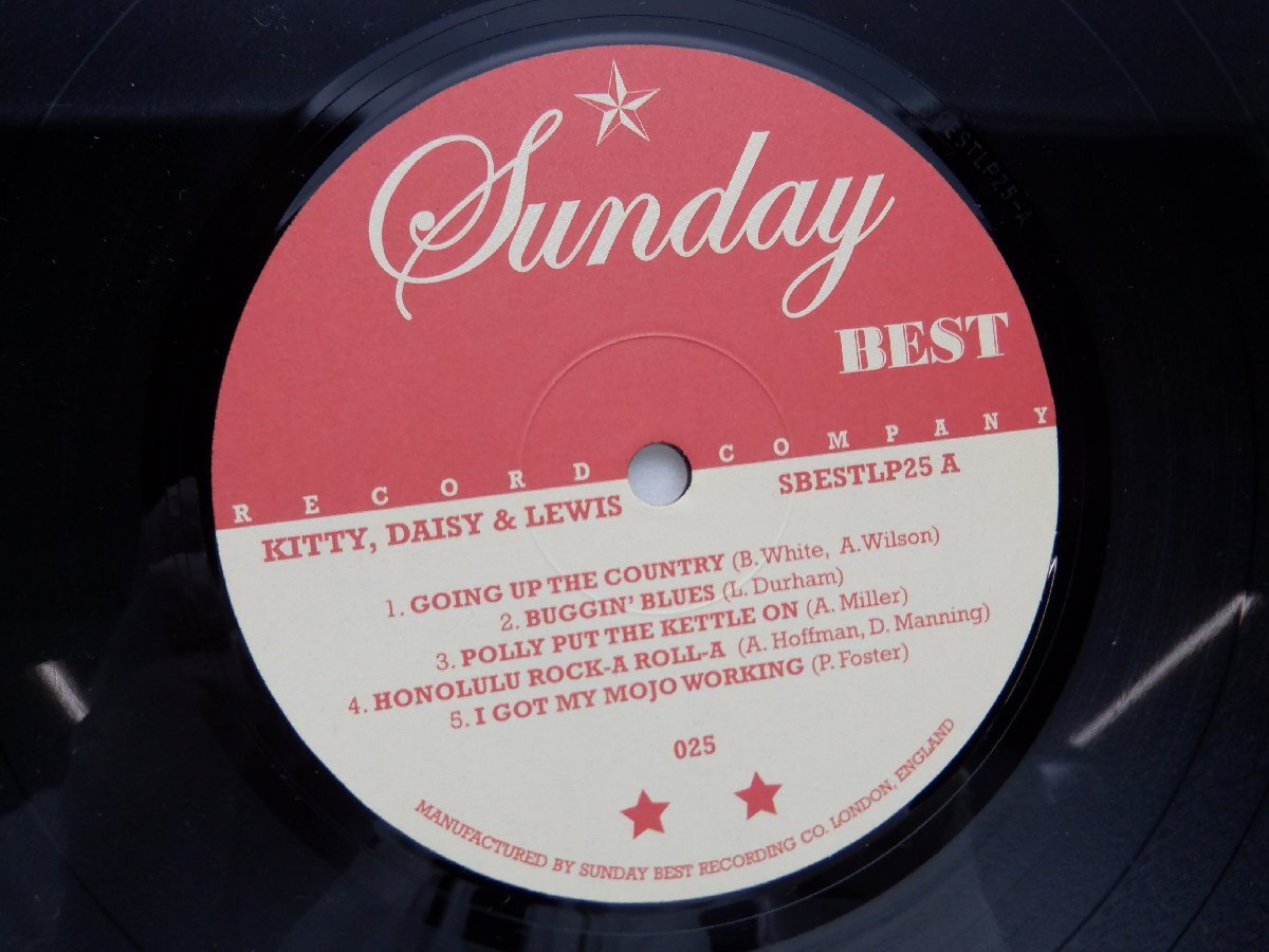 Kitty Daisy & Lewis「Kitty Daisy & Lewis」LP（12インチ）/Sunday Best Recordings(SBESTLP25)/洋楽ポップスの画像2