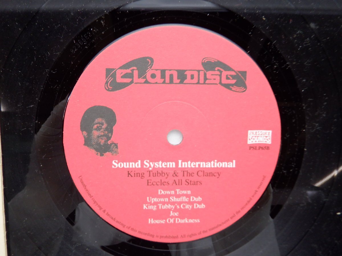 King Tubby「Sound System International Dub LP」LP（12インチ）/Pressure Sounds(PSLP65)/レゲエ_画像2