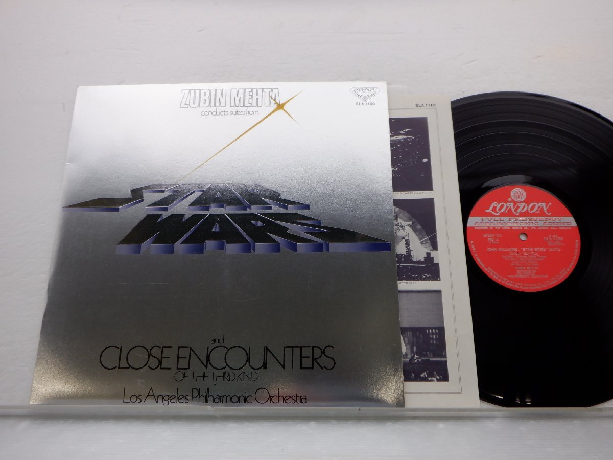 ZubinMehtaConductsLosAngelesPhilharmonicOrchestra「Suites From Star Wars And Close Encounters Of The Third Kind」LP(SLA 1160)_画像1