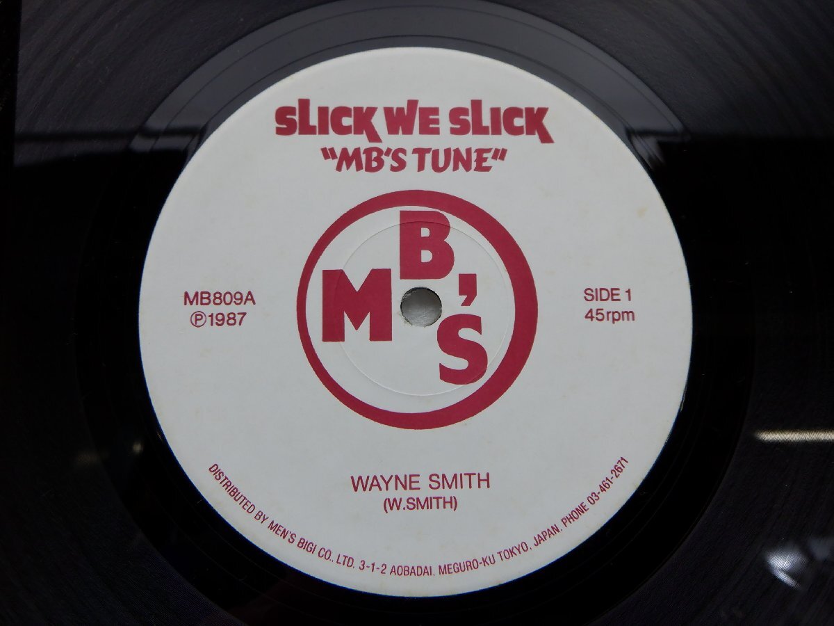 Wayne Smith「Slick We Slick MB's Tune」LP（12インチ）/MB's Records(MB809)/レゲエ_画像2
