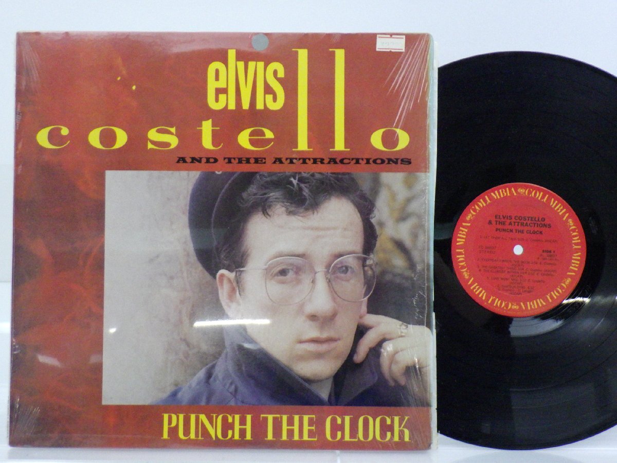 Elvis Costello And The Attractions 「Punch The Clock」LP（12インチ）/Columbia(FC 38897)/Rock_画像1