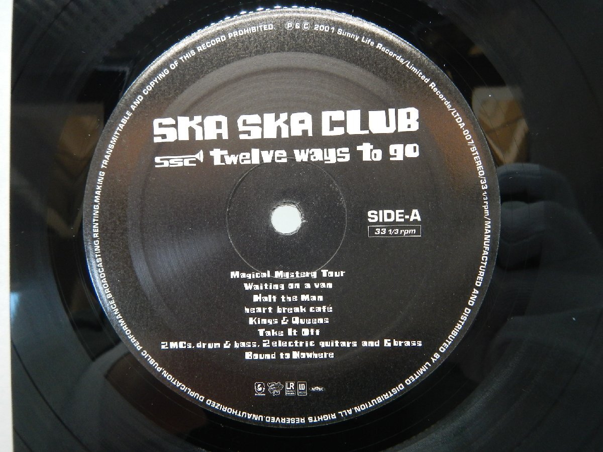 Ska Ska Club「Twelve Ways To Go」LP（12インチ）/Limited Records(LTDA-007)/レゲエの画像2