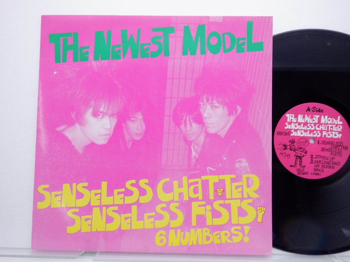 The Newest Model「Senseless Chatter Senseless Fists」LP（12インチ）/R.B.F. Records(RBF-305)/邦楽ロックの画像1