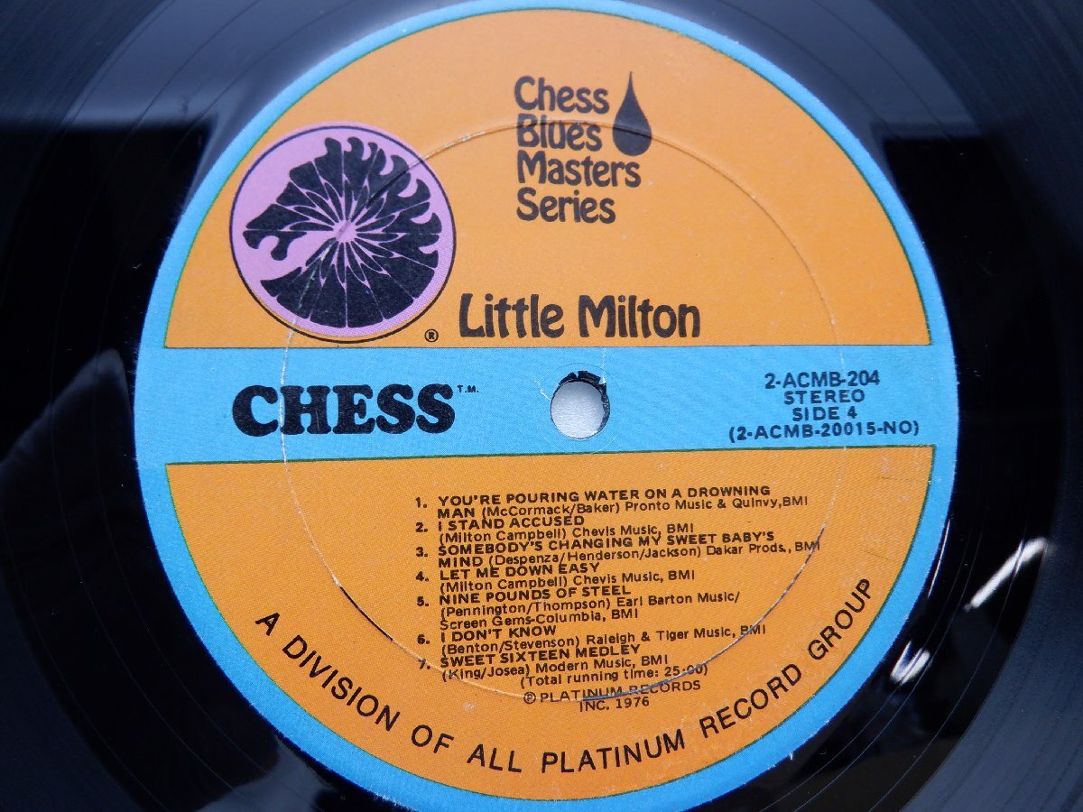 Little Milton「Little Milton」LP（12インチ）/Chess(2ACMB-204)/ファンクソウルの画像2