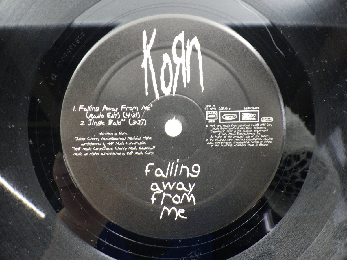Korn「Falling Away From Me」LP（12インチ）/Epic(668135 6)/洋楽ロック_画像2