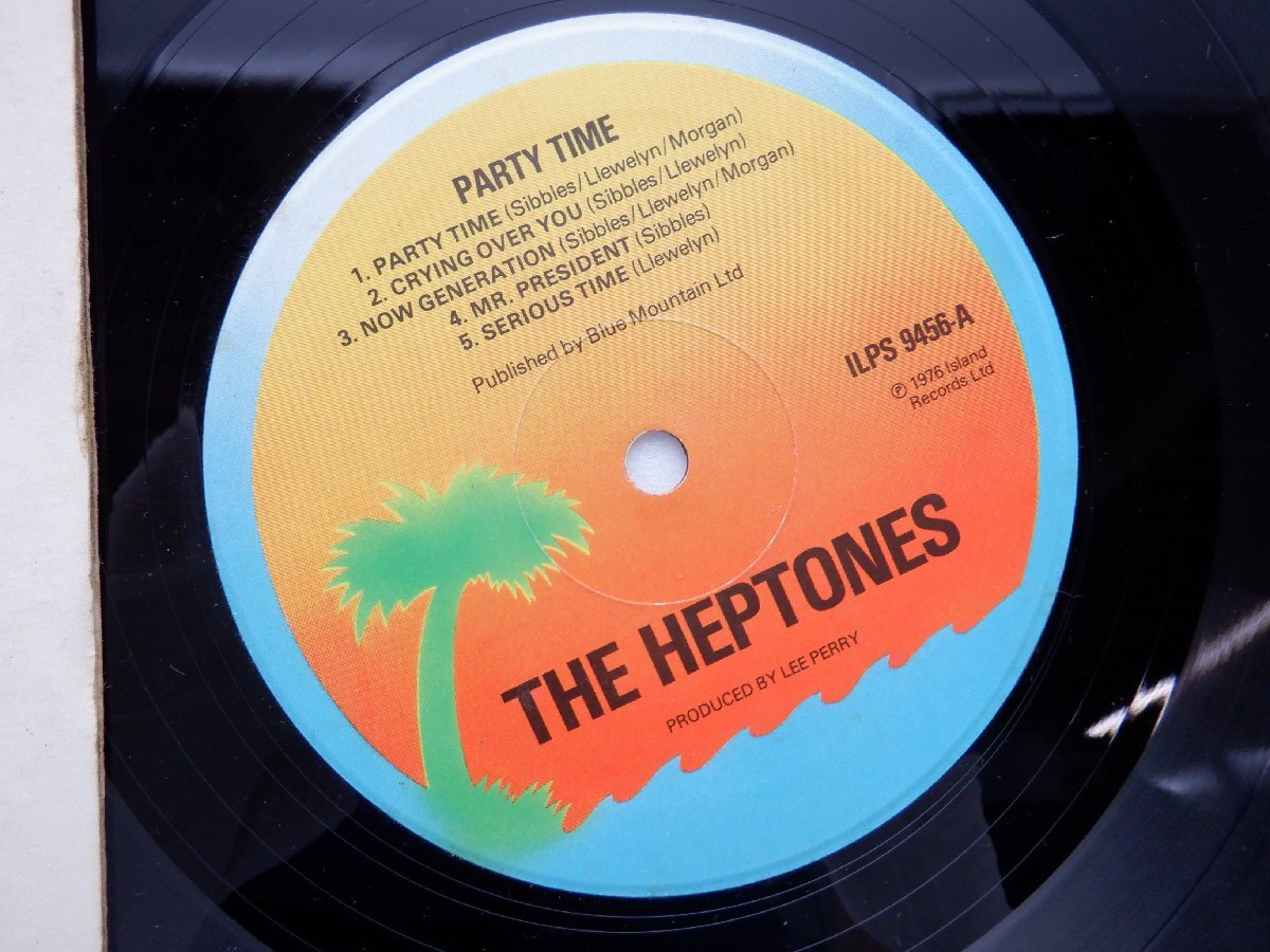 The Heptones「Party Time」LP（12インチ）/Island Records(ILPS 9456)/レゲエの画像2