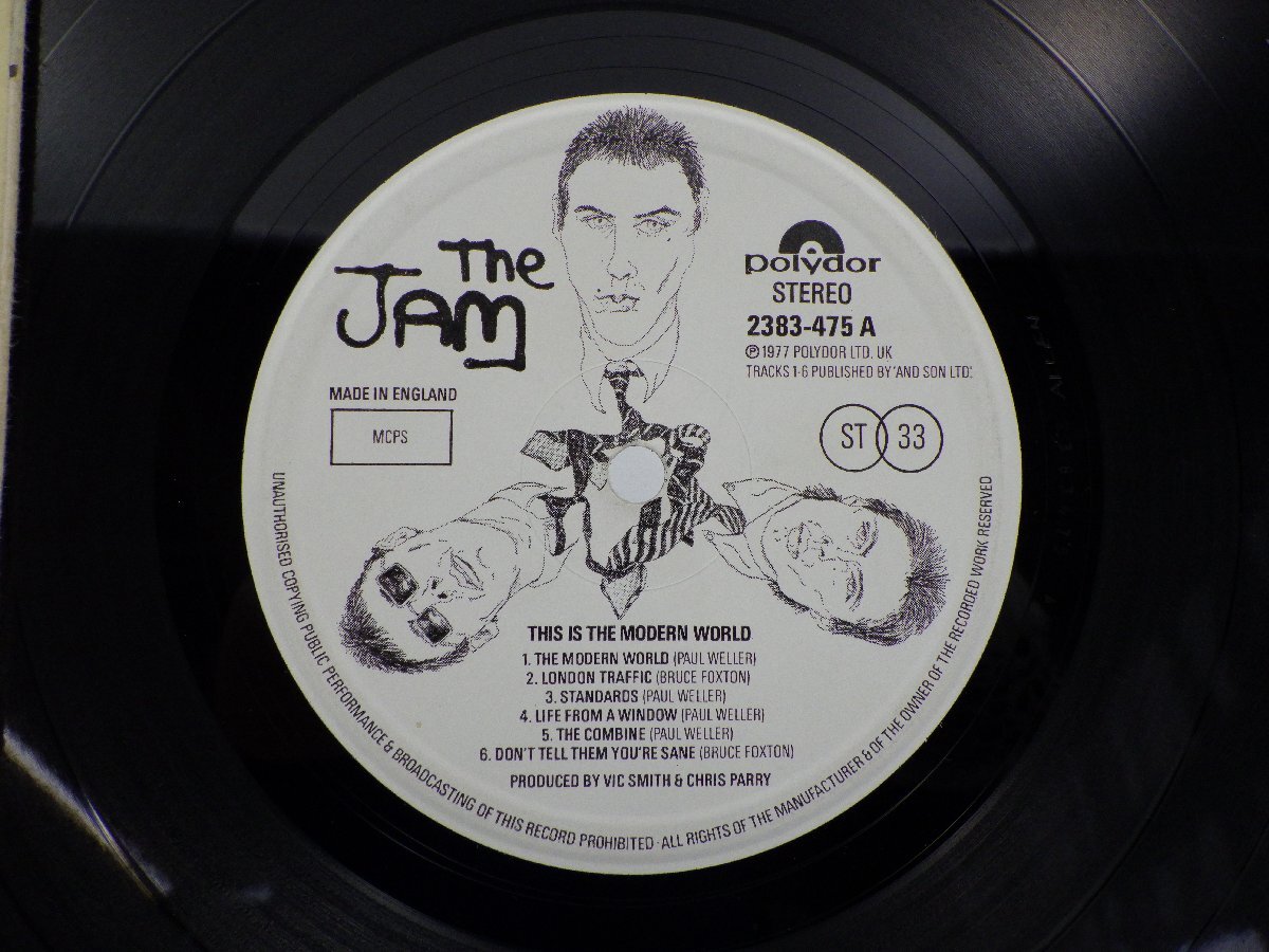 The Jam「This Is The Modern World」LP（12インチ）/Polydor(2383 475)/洋楽ロックの画像2
