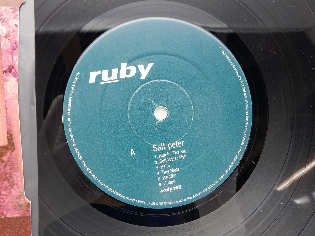 Ruby「Salt Peter」LP（12インチ）/Creation Records(CRELP 166)/ヒップホップ_画像2