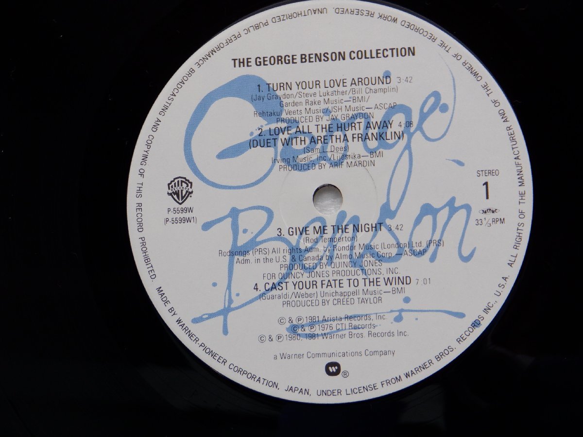 George Benson「The George Benson Collection」LP（12インチ）/Warner Bros. Records(P-5599-600W)/Jazzの画像2