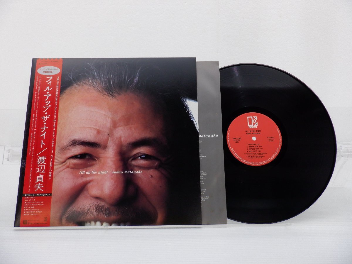 渡辺貞夫「Fill Up The Night」LP（12インチ）/Elektra(P-13017)/Jazzの画像1