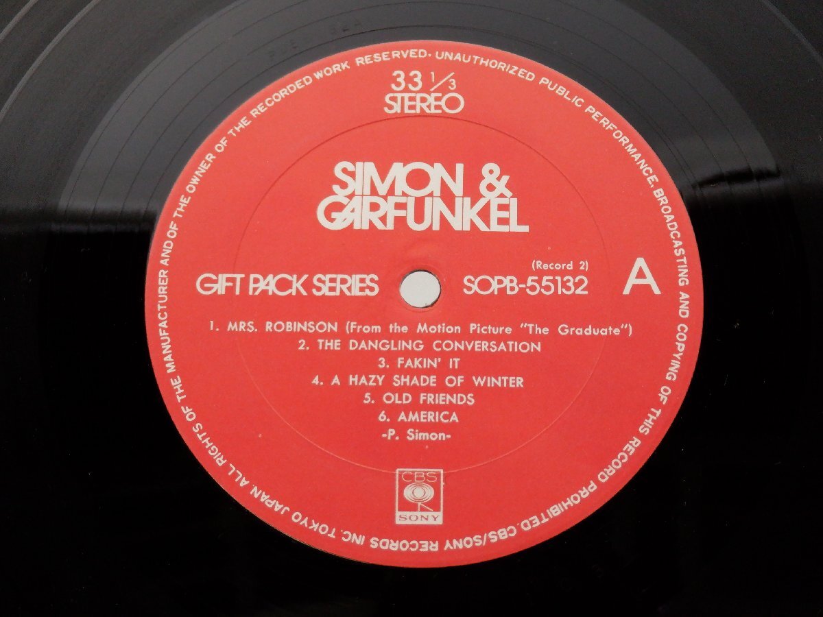 Simon & Garfunkel「Simon & Garfunkel」LP（12インチ）/CBS/Sony(SOPB-55131-2)/洋楽ロックの画像2