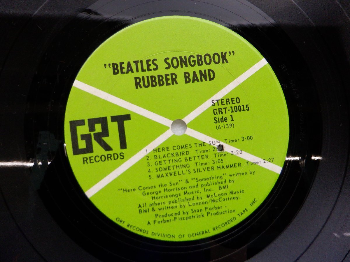 The Rubber Band「Beatles Songbook」LP（12インチ）/GRT(GRT 10015)/洋楽ロック_画像2