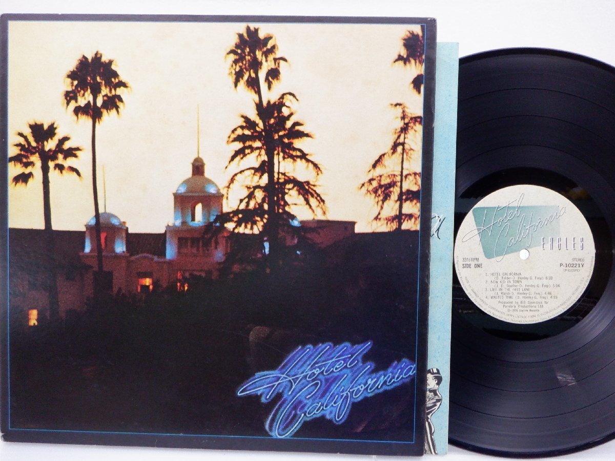 Eagles(イーグルス)「Hotel California(ホテル・カルフォルニア)」LP（12インチ）/Asylum Records(P-10221Y)/洋楽ロックの画像1