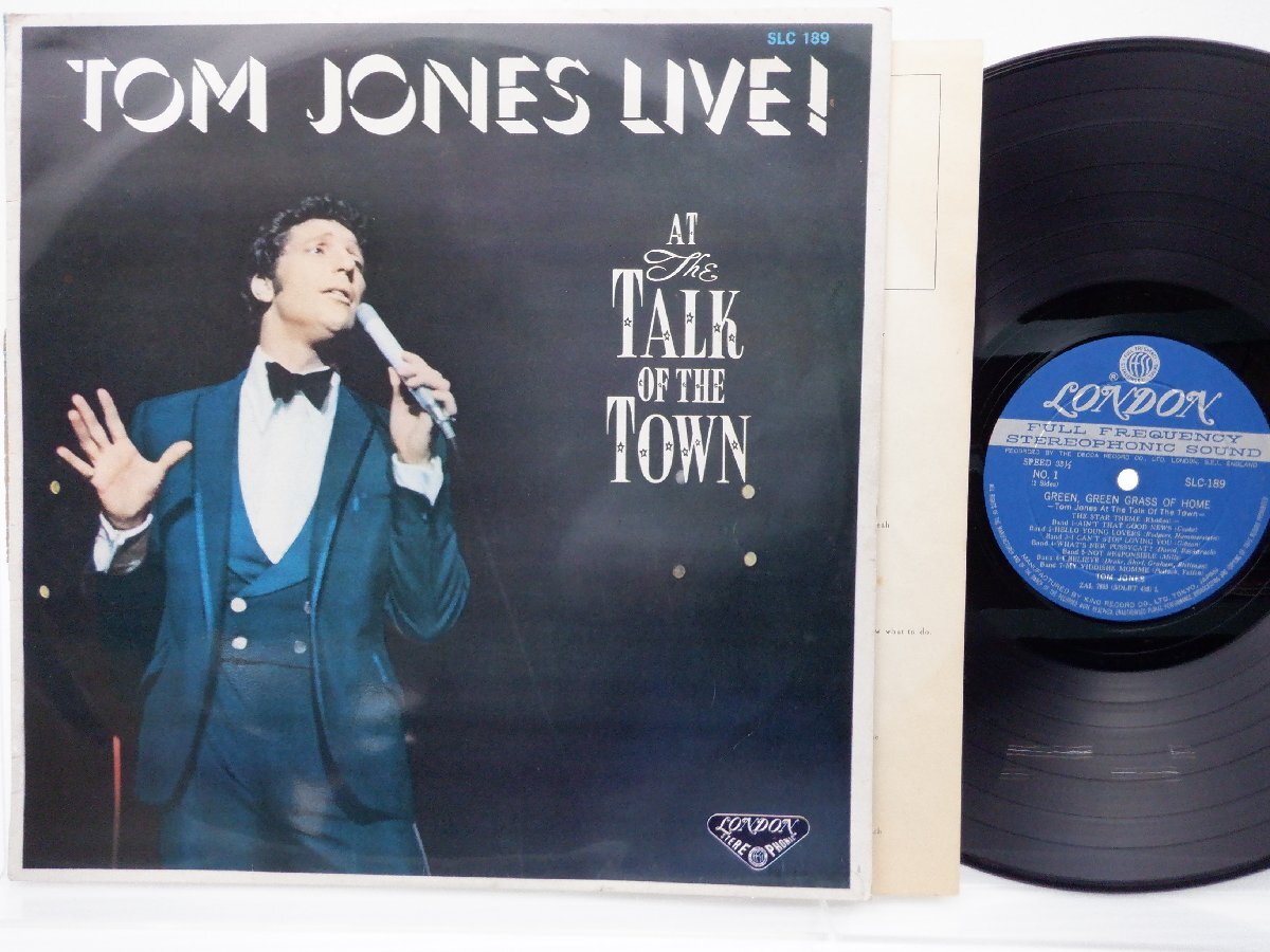 Tom Jones「Tom Jones Live! At The Talk Of The Town」LP（12インチ）/London Records(SLC 189)/洋楽ロックの画像1